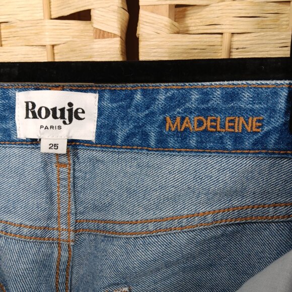 Rouje Madeline Jeans High Waisted 25 26 - Picture 6 of 7